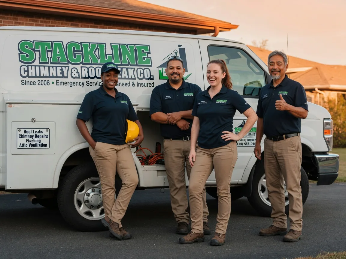 Chimney flashing repair company in Mason, WI